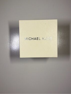 Michael Kors MK8471 Chronograph Watch Black Dial Brown Leather